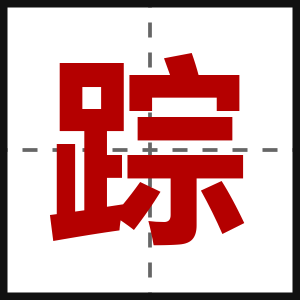 踪