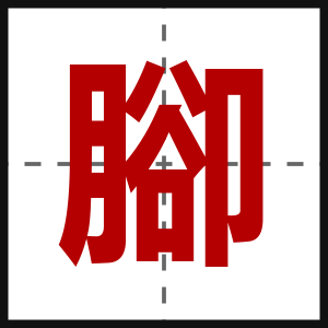 腳