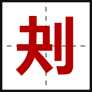 刔