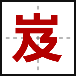 岌