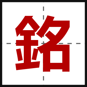 銘