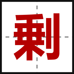 剰