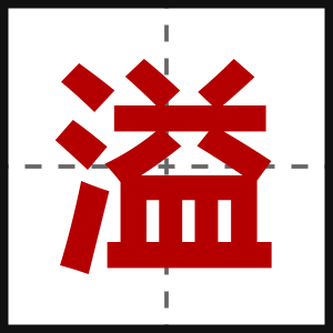 溢