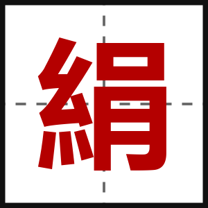 絹