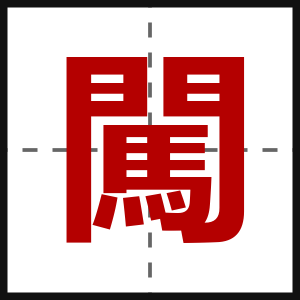 闖