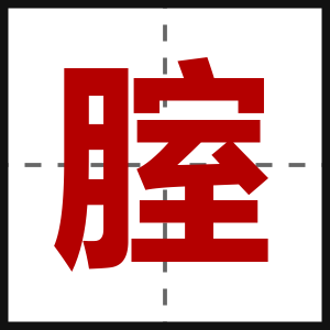 腟