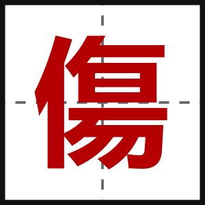 傷