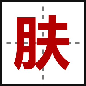 肤
