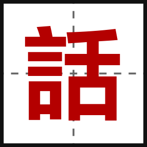 話