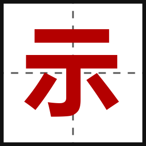 示