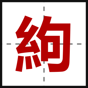 絇