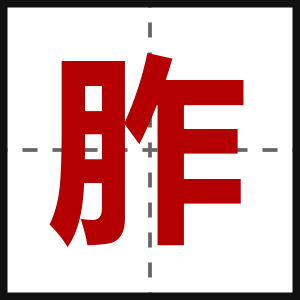 胙