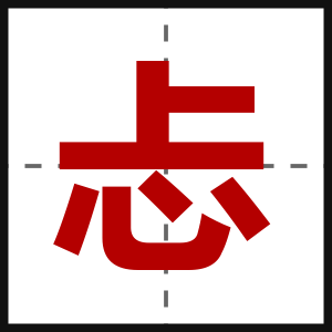 忐