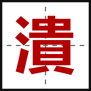 潰