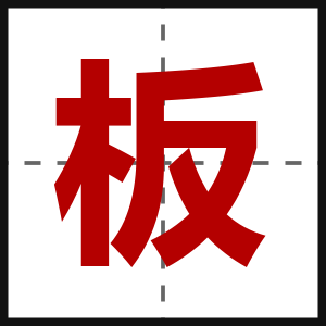 板