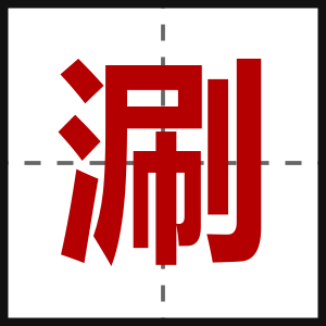 涮