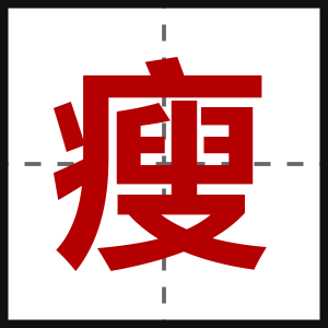 瘦