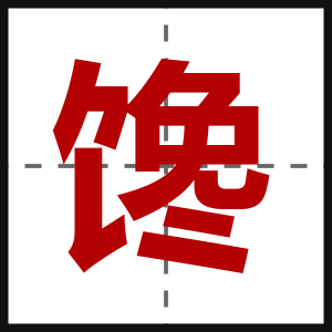 馋