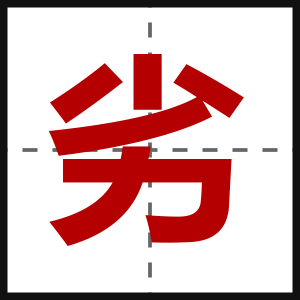 劣