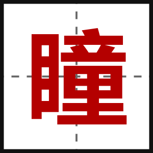 瞳