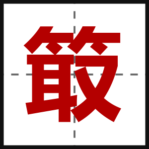 箃