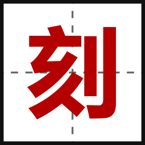 刻