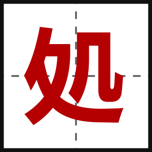 処