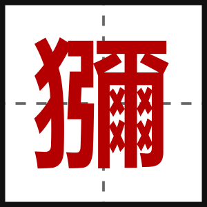 獼