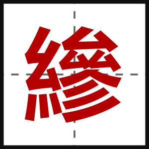 縿