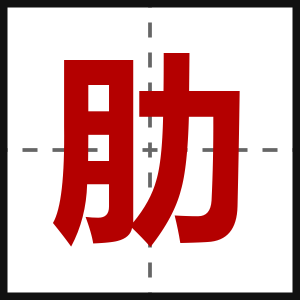 肋