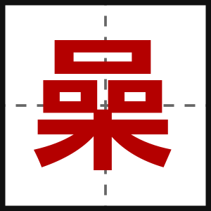 喿