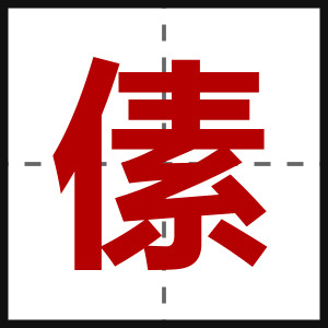 傃