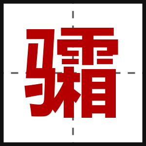骦