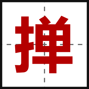 掸