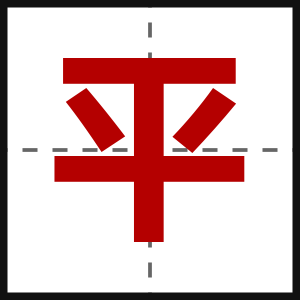 平