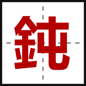鈍