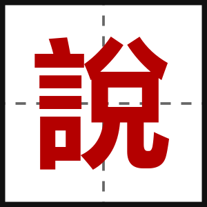 說